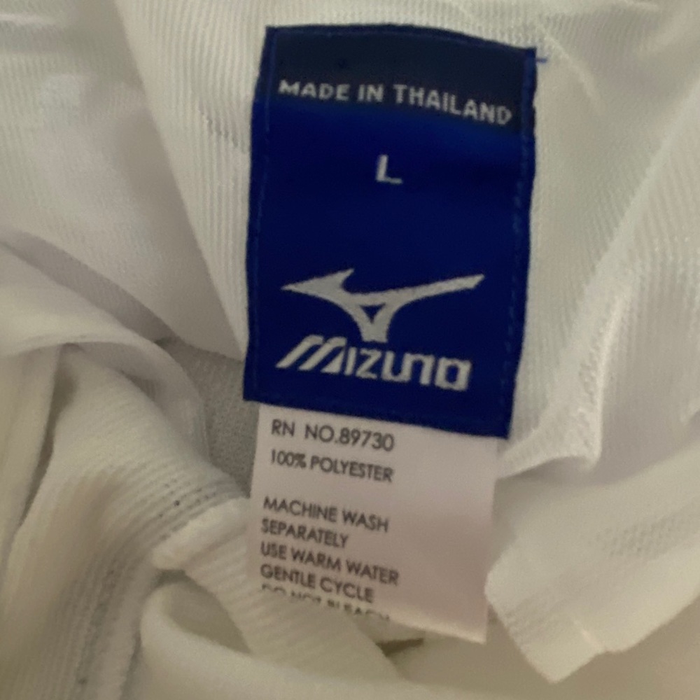 ⬇️$100 NWT Mizuno White Navy Pro Baseball … - Picture 5 of 9
